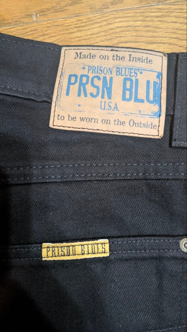 新品】W32L29 PRISON BLUES プリズンブルース ブラックデニム - メルカリ