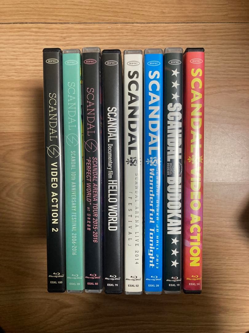 SCANDAL Blu-ray 8枚セット