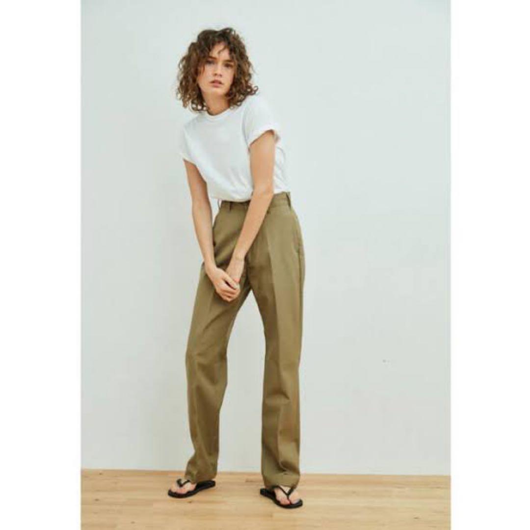 【美品】シンゾーン ハイウエストチノパンツ SHINZONE（シンゾーン）ウォッシュド ハイウェスト チノ 23MMSPA07