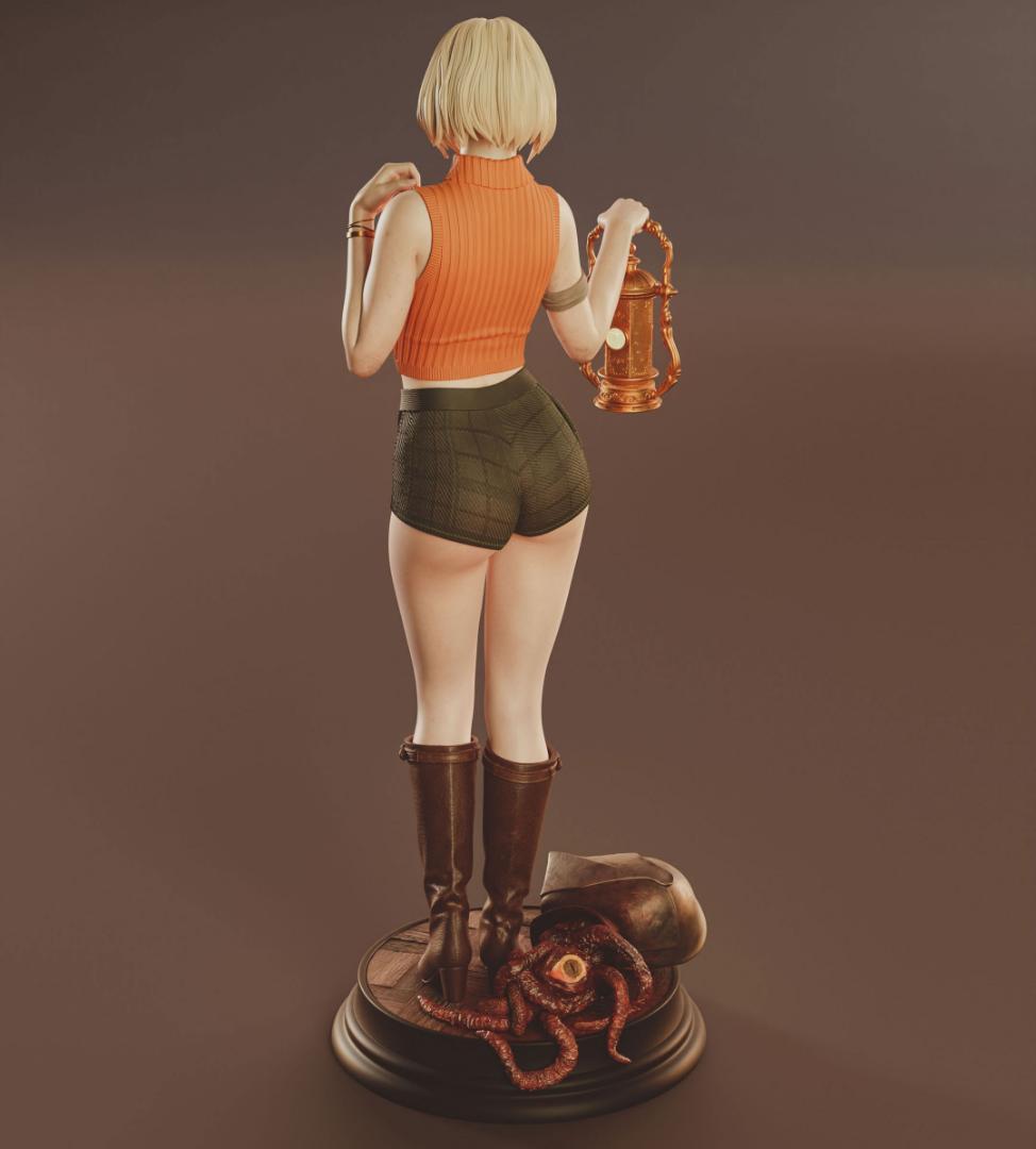 1/4　未塗装 未組立　フィギュア　ガレージキット 【 アシュリー 】