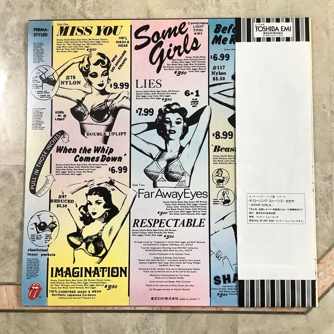 レコード新品同様! ストーンズ 女たち1978年 日本初版盤 US