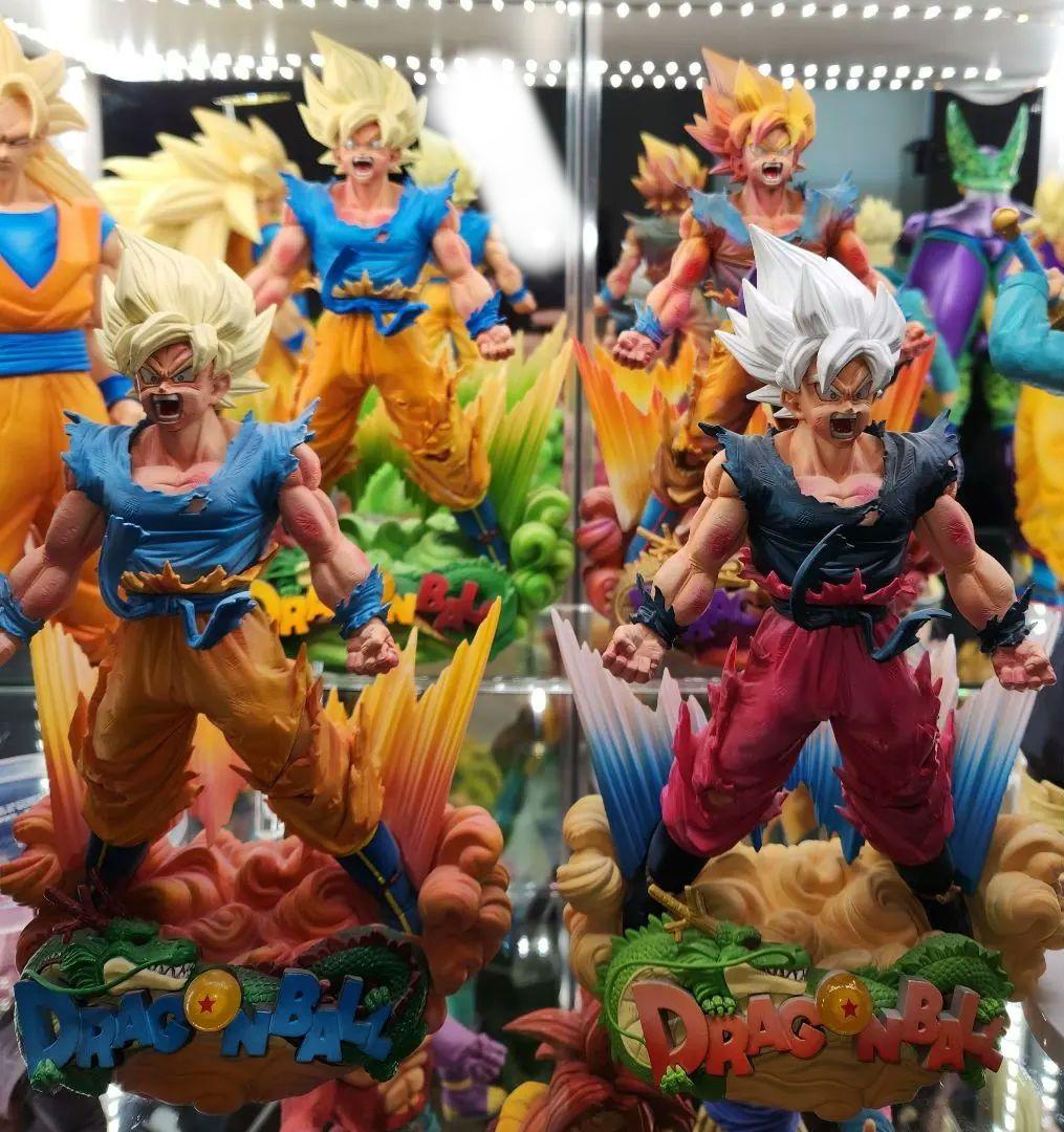 ドラゴンボール 孫悟空 フィギュア smsd フルリペイント品4体セット1