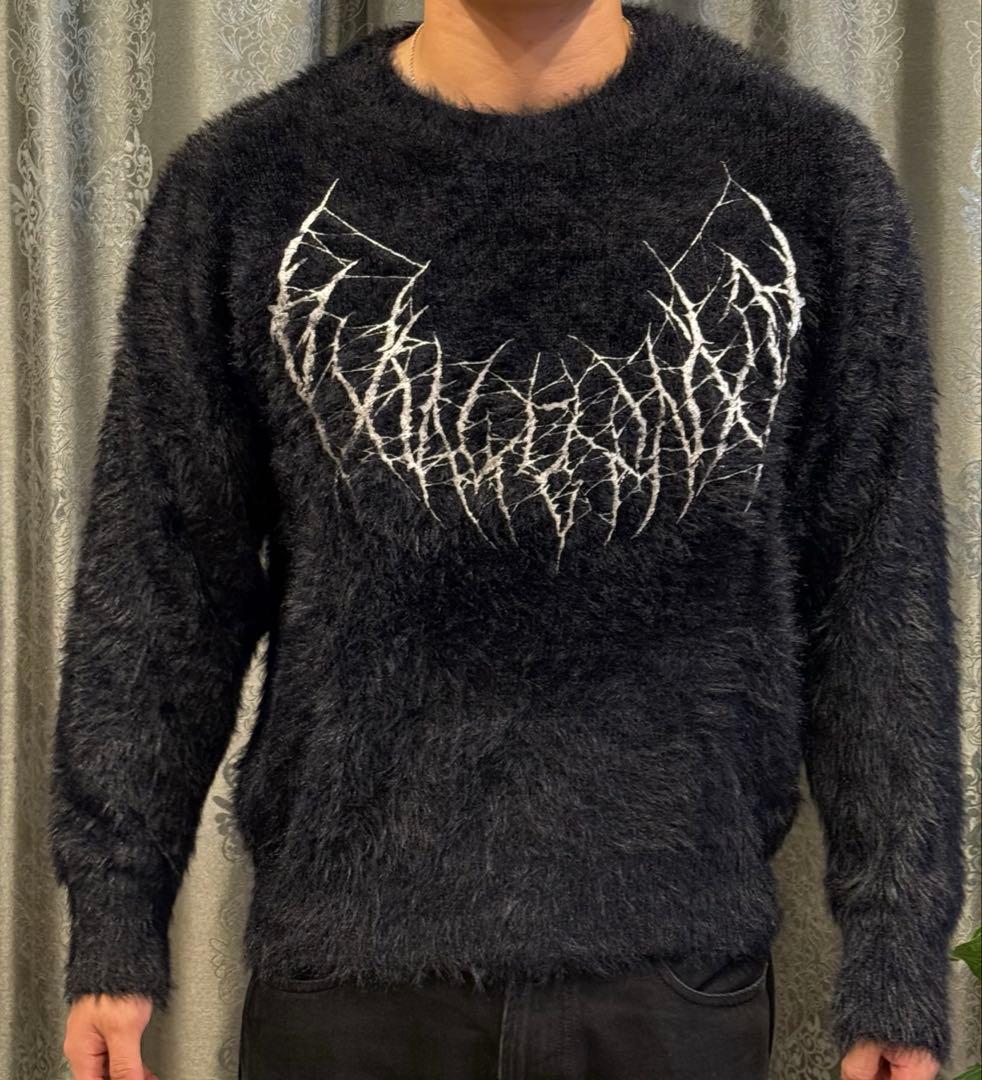 YXNGBRATS LOGO KNIT - メルカリ