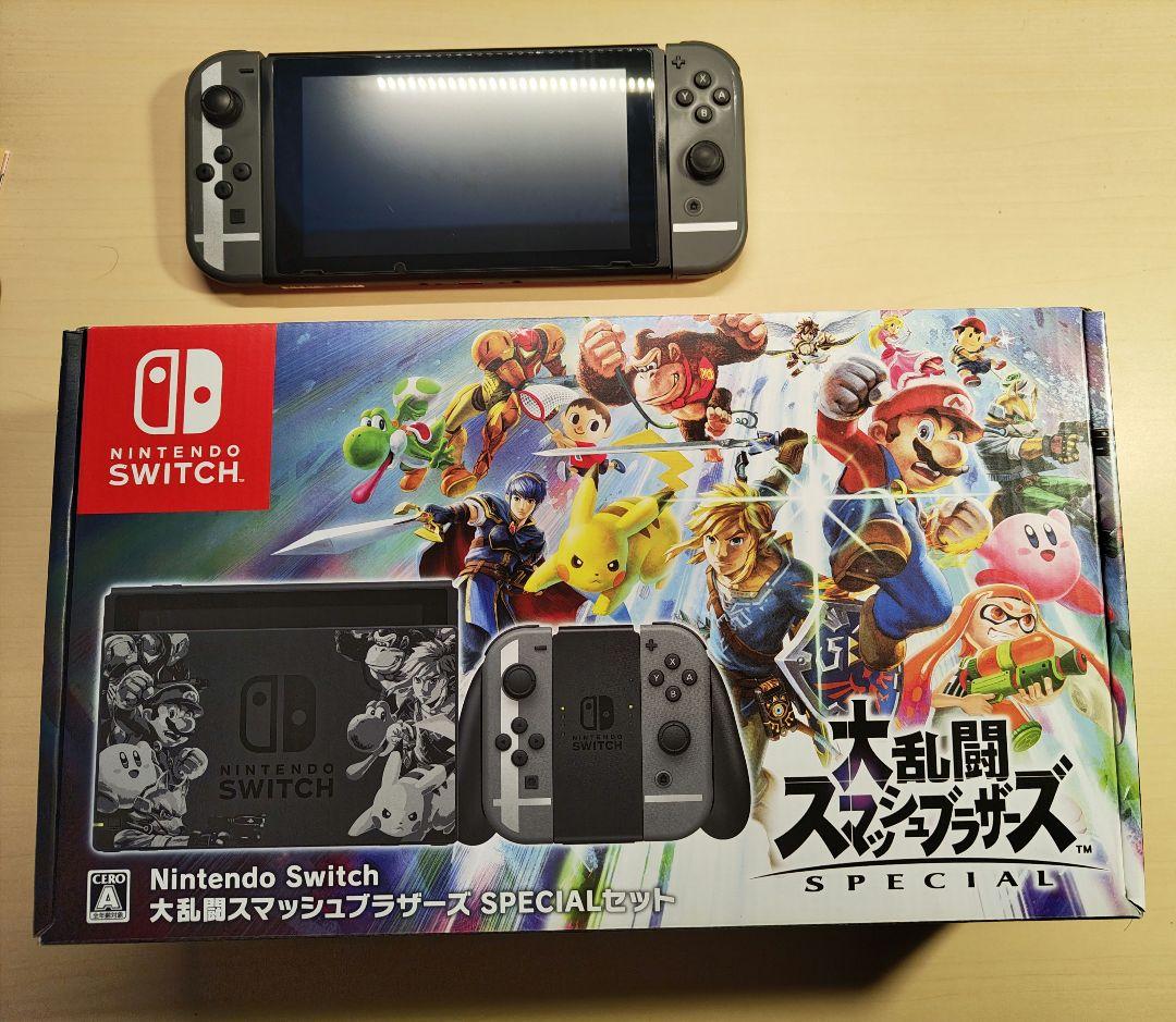 Switch本体 - 大乱闘スマッシュブラザーズスペシャル - Amazon.co.jp: Nintendo Switch 大乱闘スマッシュブラザーズ SPECIAL