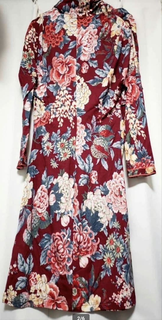 未使用】レオナールパリ インポート 税込33万円 ラグラン袖ワンピース