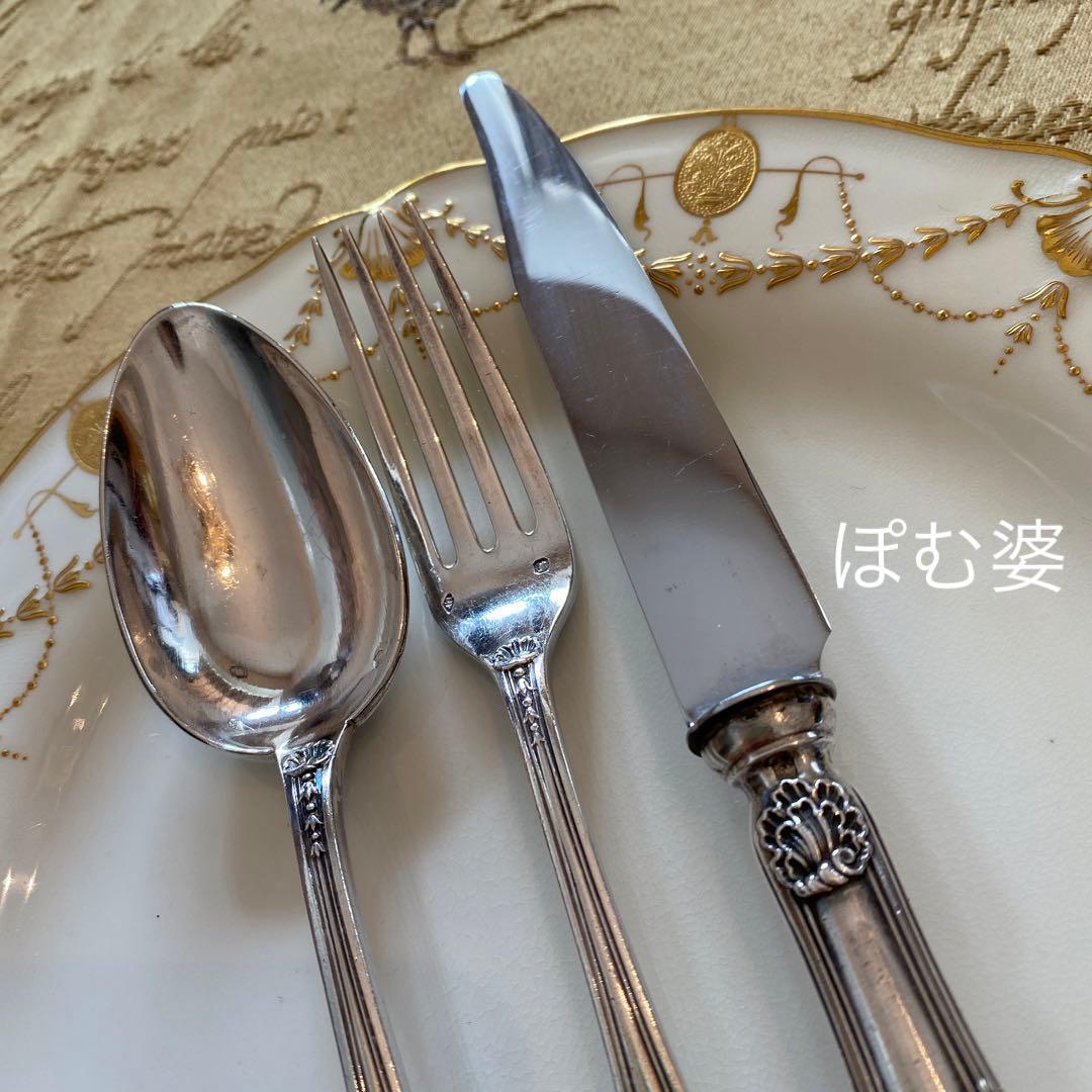 ピュイフォルカ】純銀 スターリング／ディナー用3本セット 5組