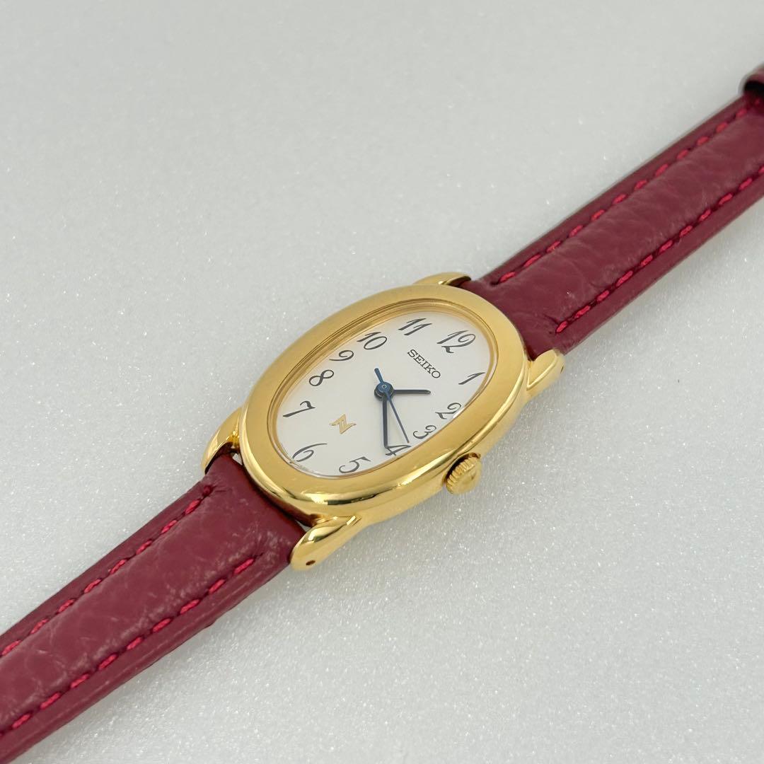 整備済 SEIKO NOIE オーバル 電池交換済 新品ベルト - メルカリ