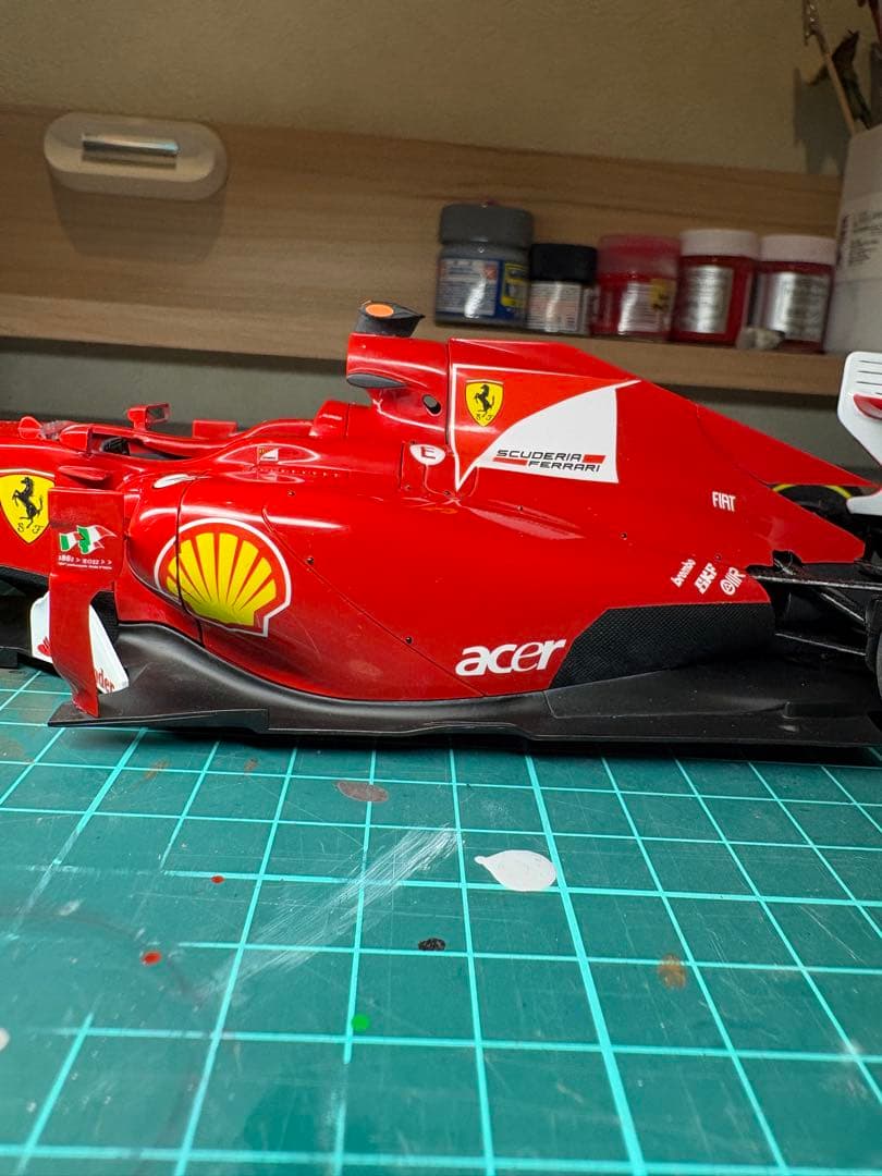 1/20 フェラーリ 150°イタリア 日本GP アロンソ仕様 完成品 フジミ