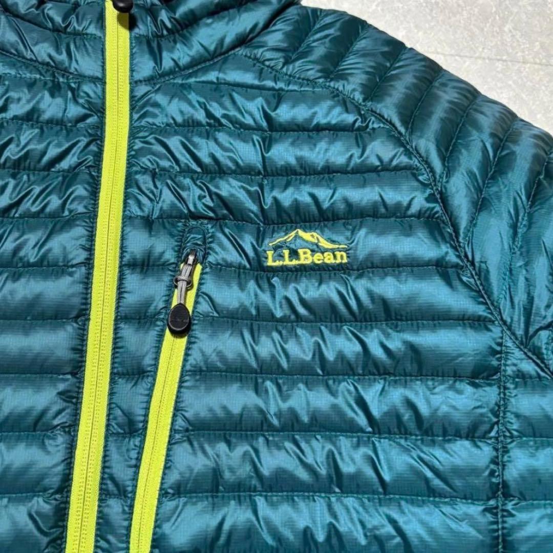 L.L.Bean（エルエルビーン）　ダウンジャケット　グリーン　緑　850FP