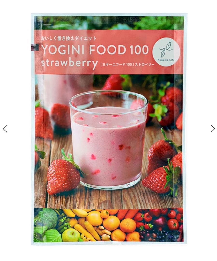 ダイエットドリンク YOGINI FOOD 100 strawberry LAVA YOGINI Food100 ストロベリー YOGINI FOOD 100 ストロベリー Lava