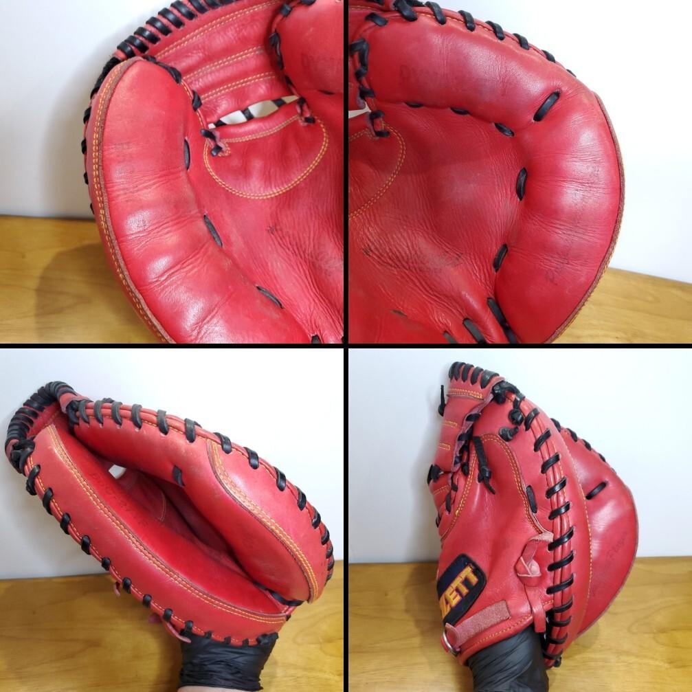 ZETT 古田モデル 日本製 ステイタスプロ キャッチャーミット 軟式