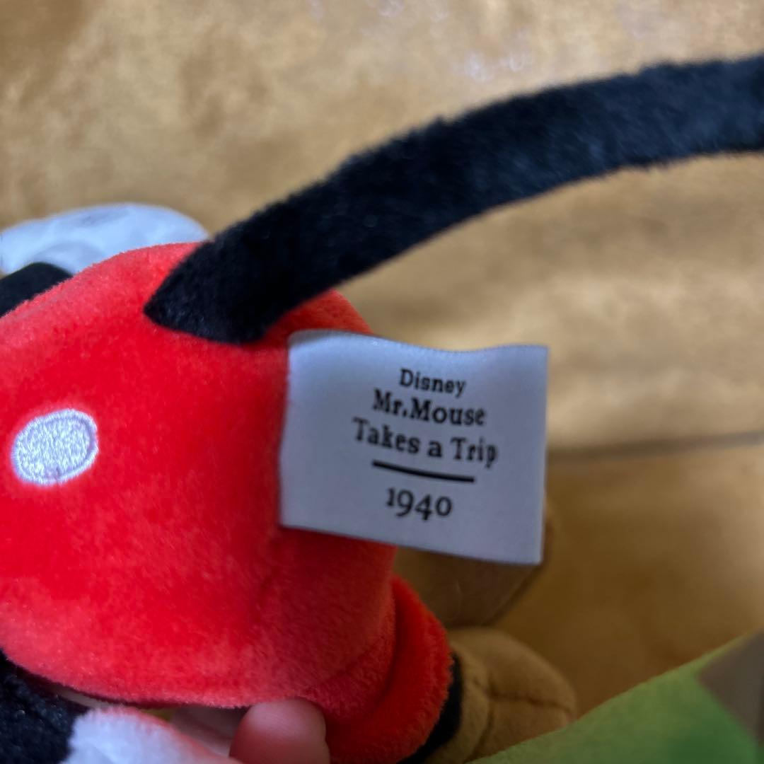 ミッキーマウス ぬいぐるみ 90周年 ミッキーの汽車旅行 ディズニー