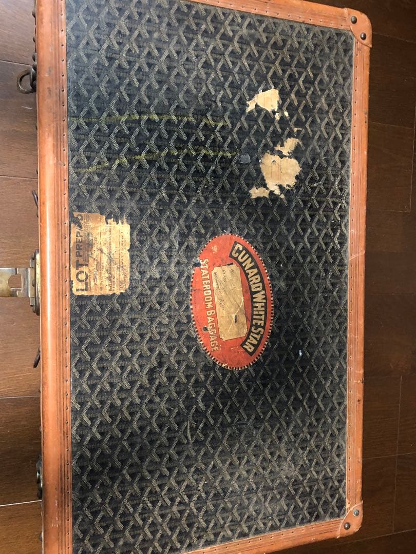 希少】ゴヤールヴィンテージトランクケース1930年代 GOYARD - メルカリ