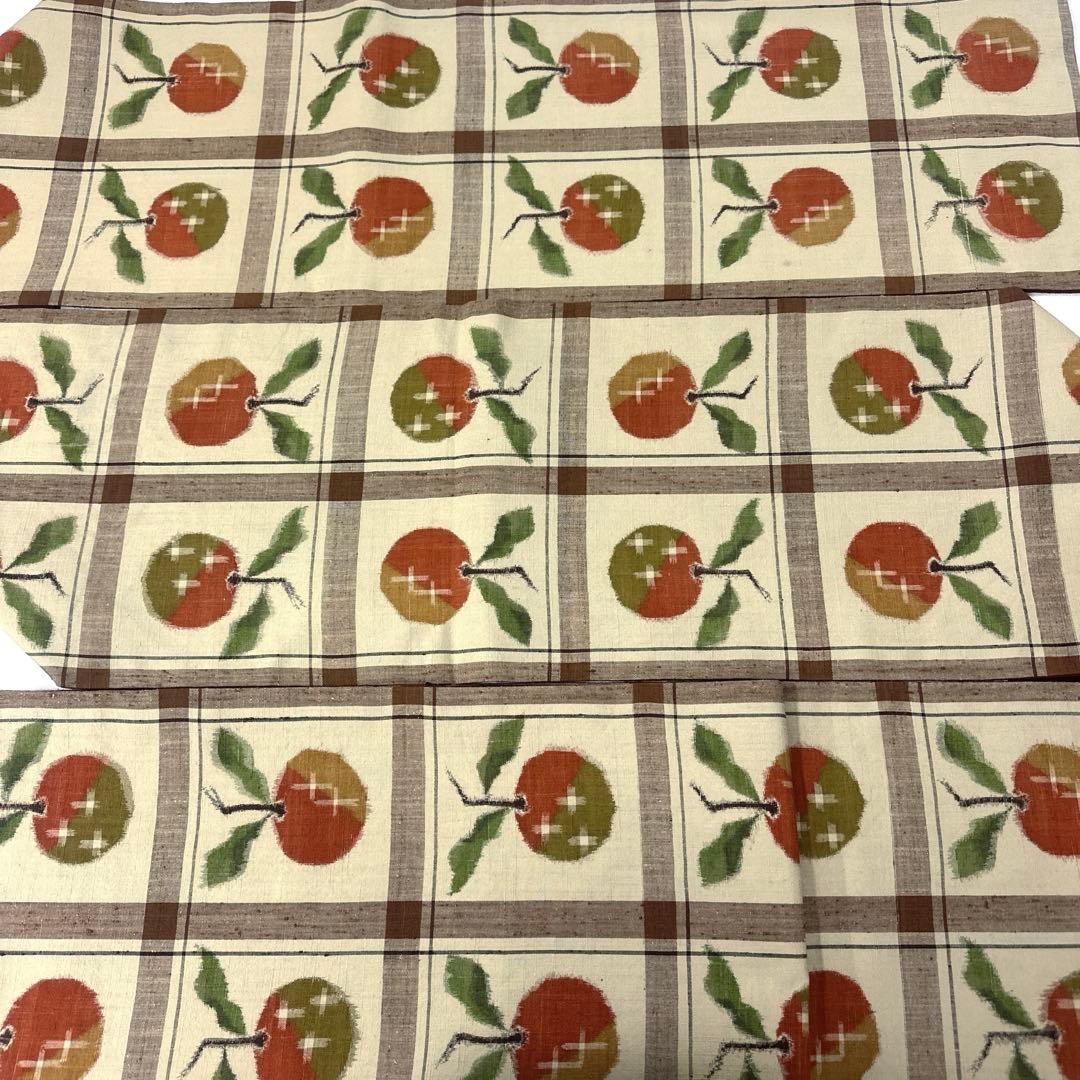 帯5923 ○高級 正絹 紬 全通 袋帯 成り物 - メルカリ