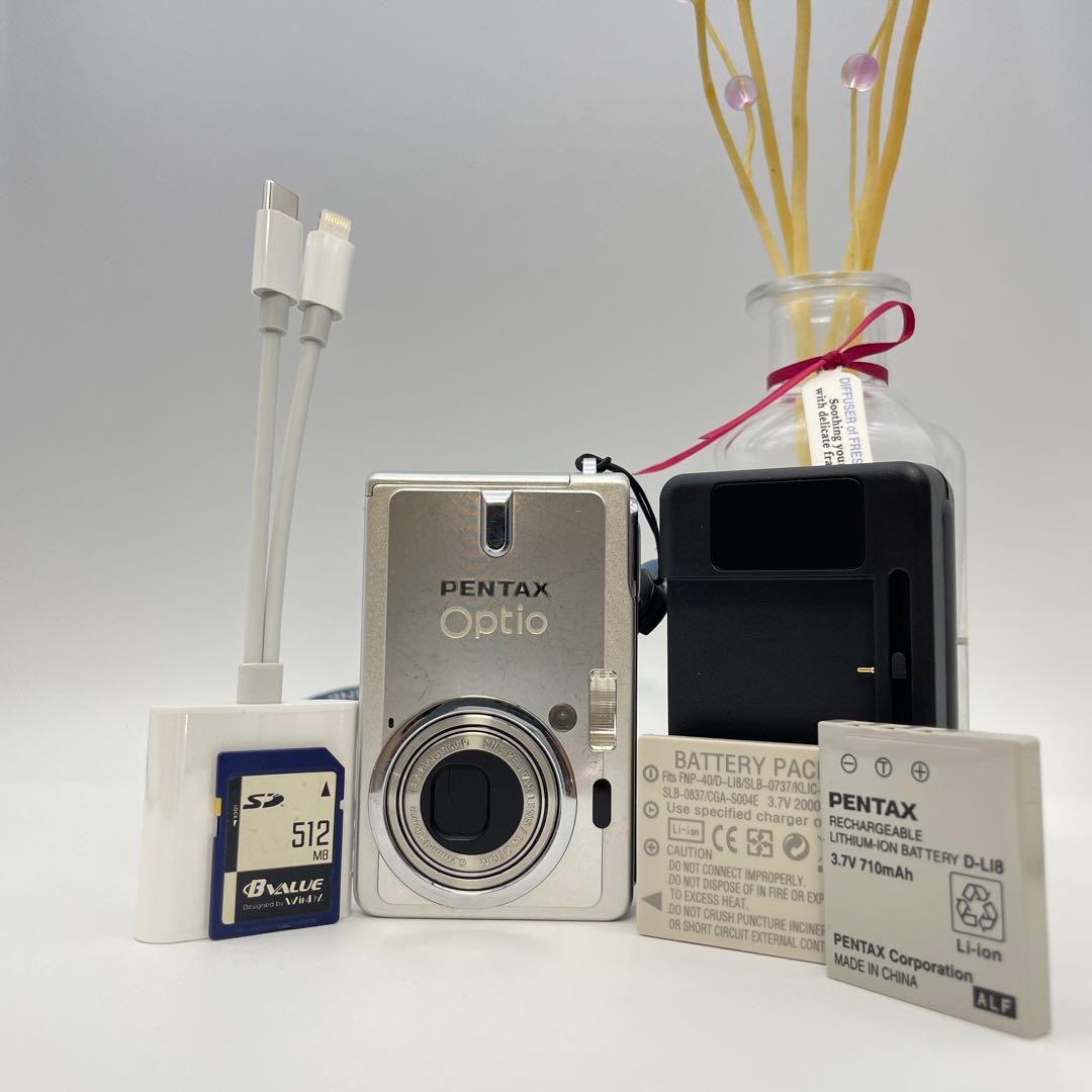 難有特価✨PENTAX Optio s6✨動作確認済 スマホ転送OK 可愛いすぎ