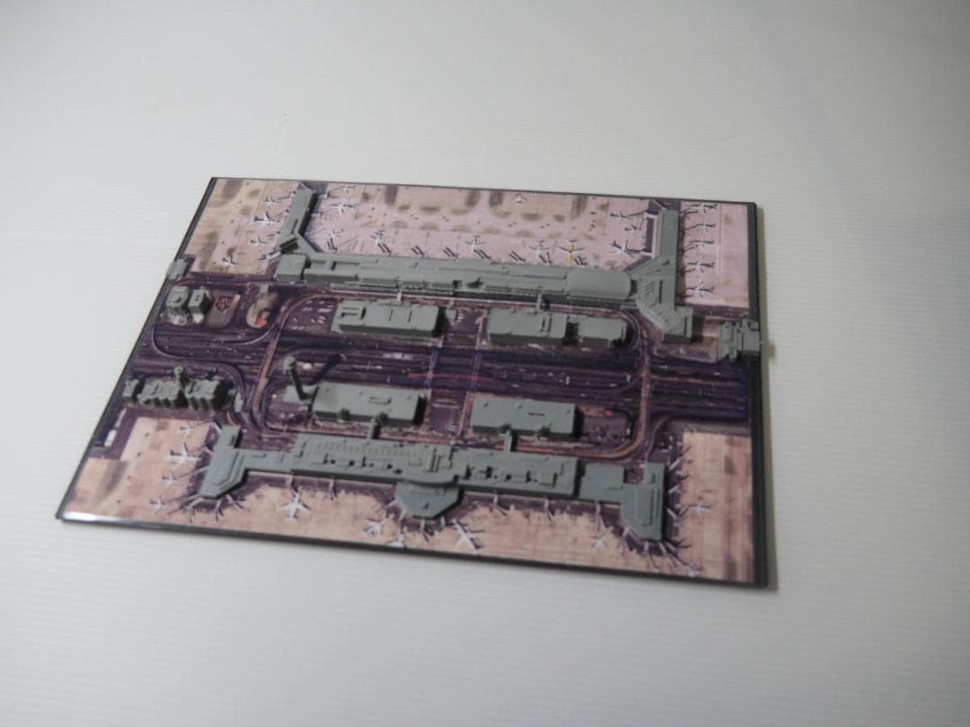 羽田空港第1 第2ターミナル 3D都市データを活用した都市模型 (透明