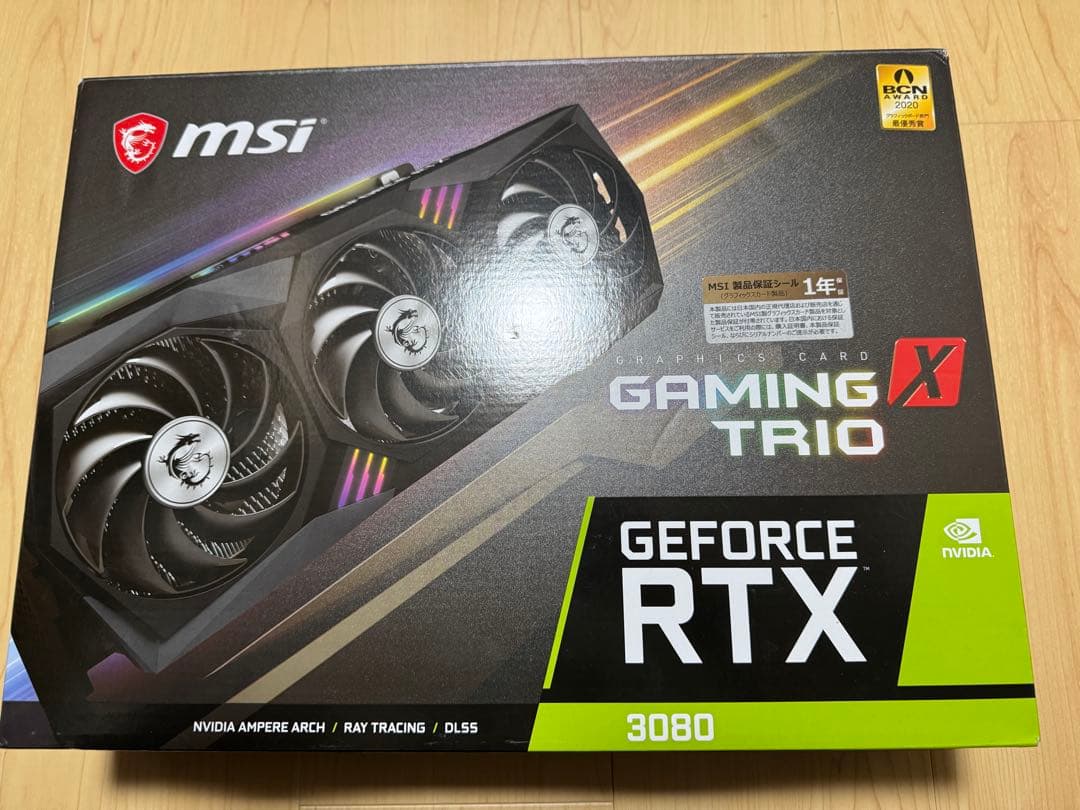 グラフィックボード・グラボ・ビデオカード MSI GeForce RTX3080 GAMING X TRIO 10G Amazon.com: msi Gaming GeForce RTX 3080 10GB GDRR6X 320-Bit HDMI