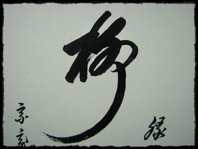 鵬雲斎 大宗匠 柳緑 裏千家 15代 玄室 色紙 肉筆 茶道具 u36 - メルカリ