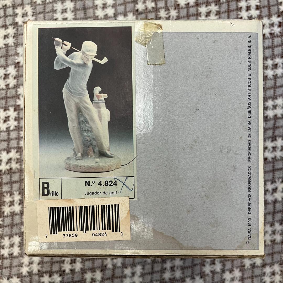 LLADRO 4824 ゴルフ Jugador de golf 陶磁器 人形 - メルカリ