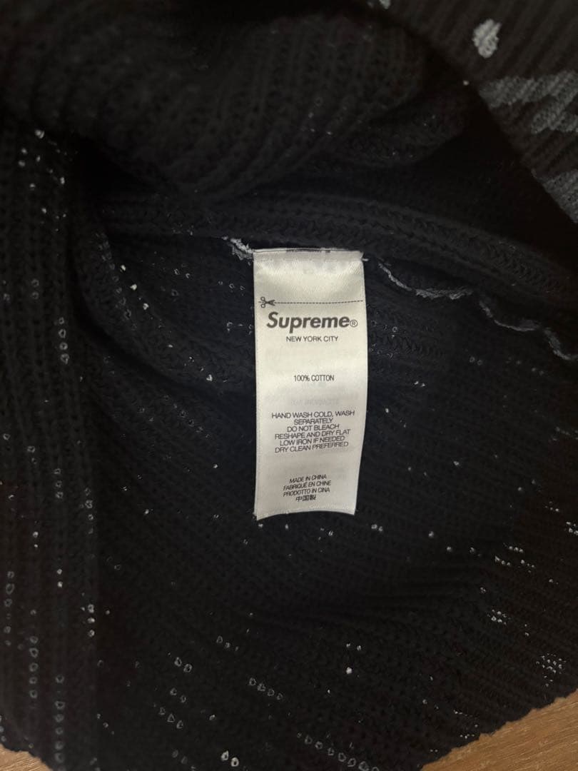 トップス Supreme Printed Paisley Sweater \"Black\"