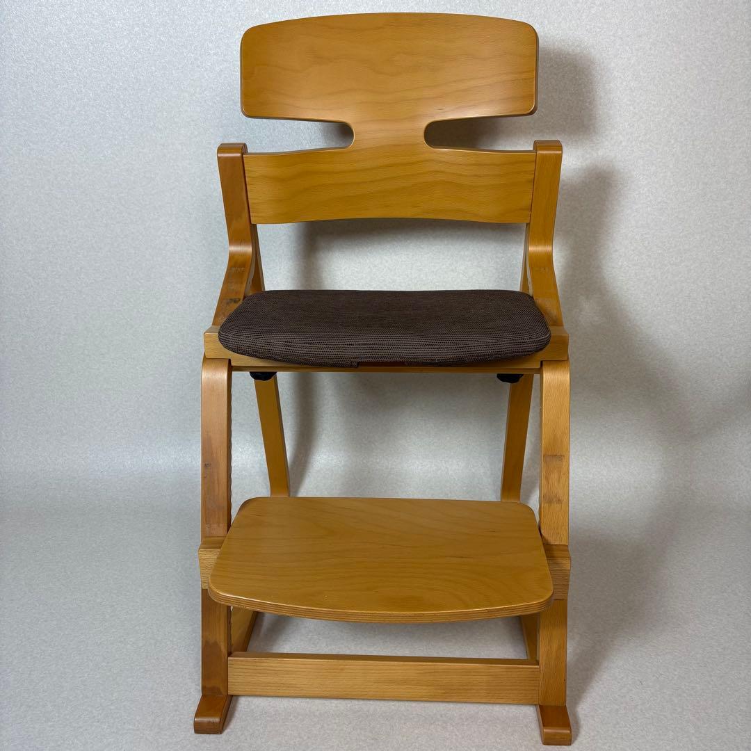 豊橋木工 アップライトチェア 学習椅子 ハイチェア - メルカリ