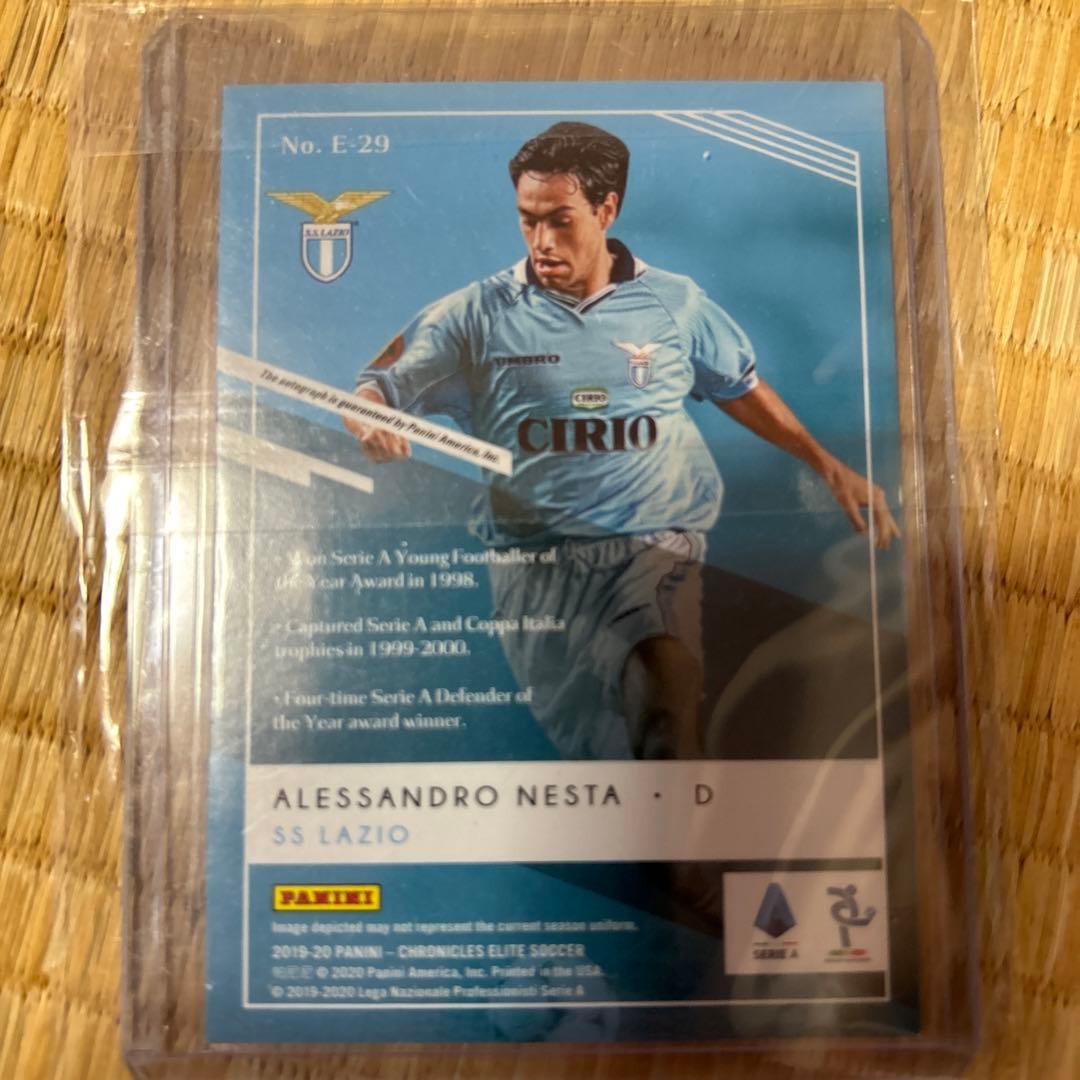 アレッサンドロ・ネスタ サイン入りカード auto ラツィオ - メルカリ