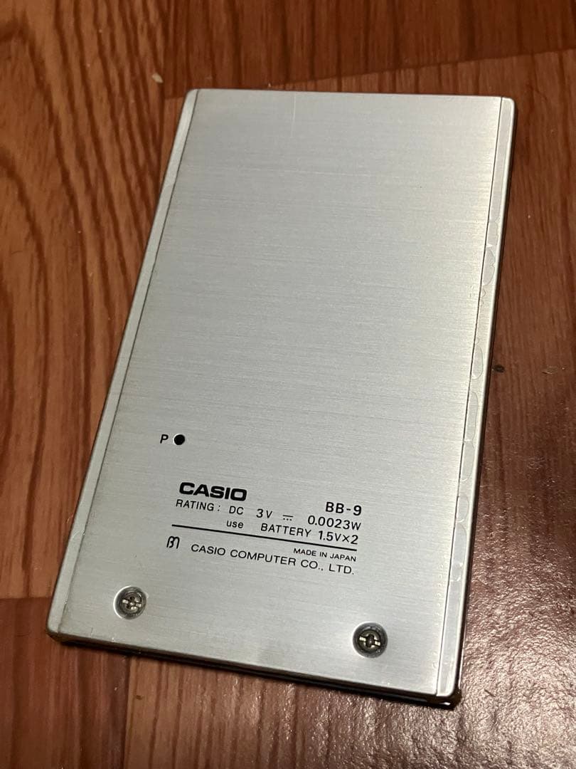 CASIO カシオ ゲーム 電卓 BB-9 ベースボールゲーム 計算機 レトロ