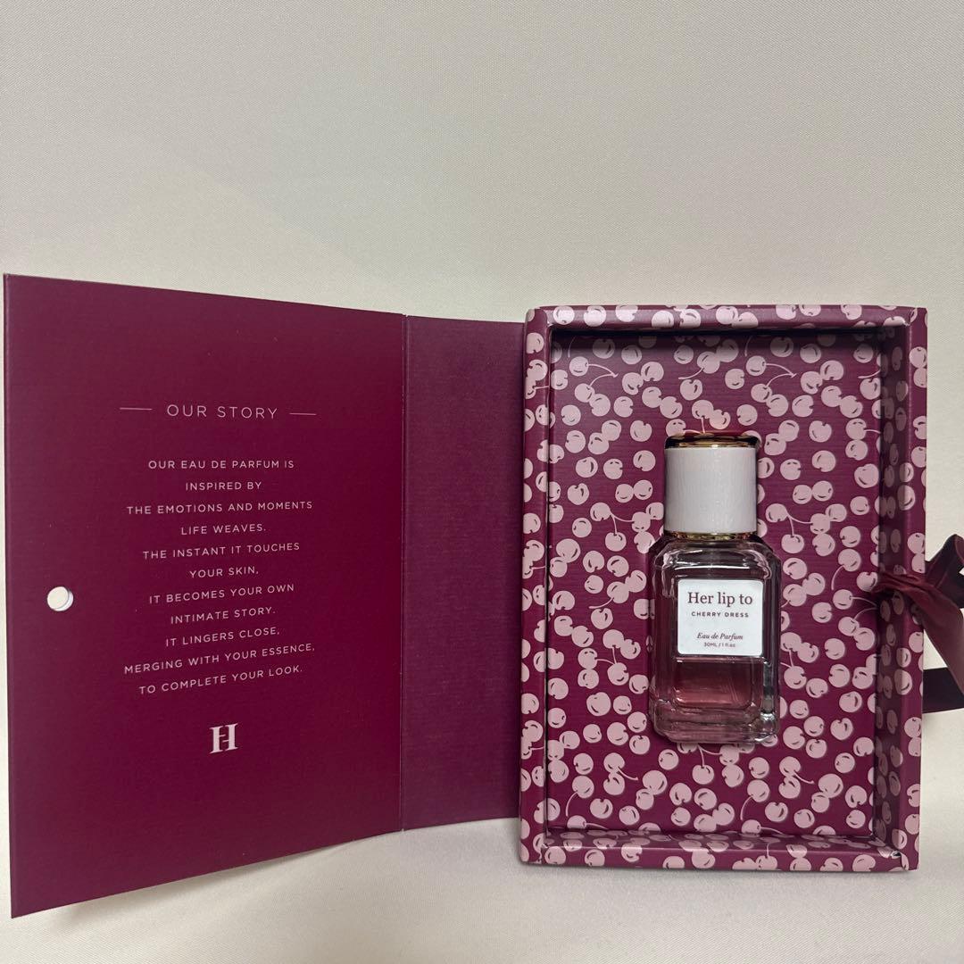 香水(女性用) Her lip to CHERRY DRESS Eau de Parfum Her lip to CHERRY DRESS チェリードレス 香水 Eau de Parfum - CHERRY