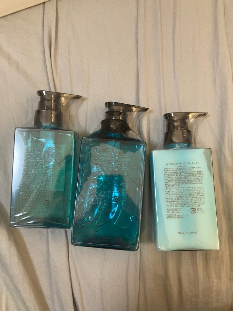 クオリア シャンプーセット 3本 青色 500ml - メルカリ