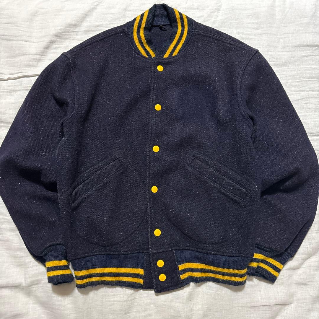 極美品】60s AMERICAN LEGION ネイビー スタジャン