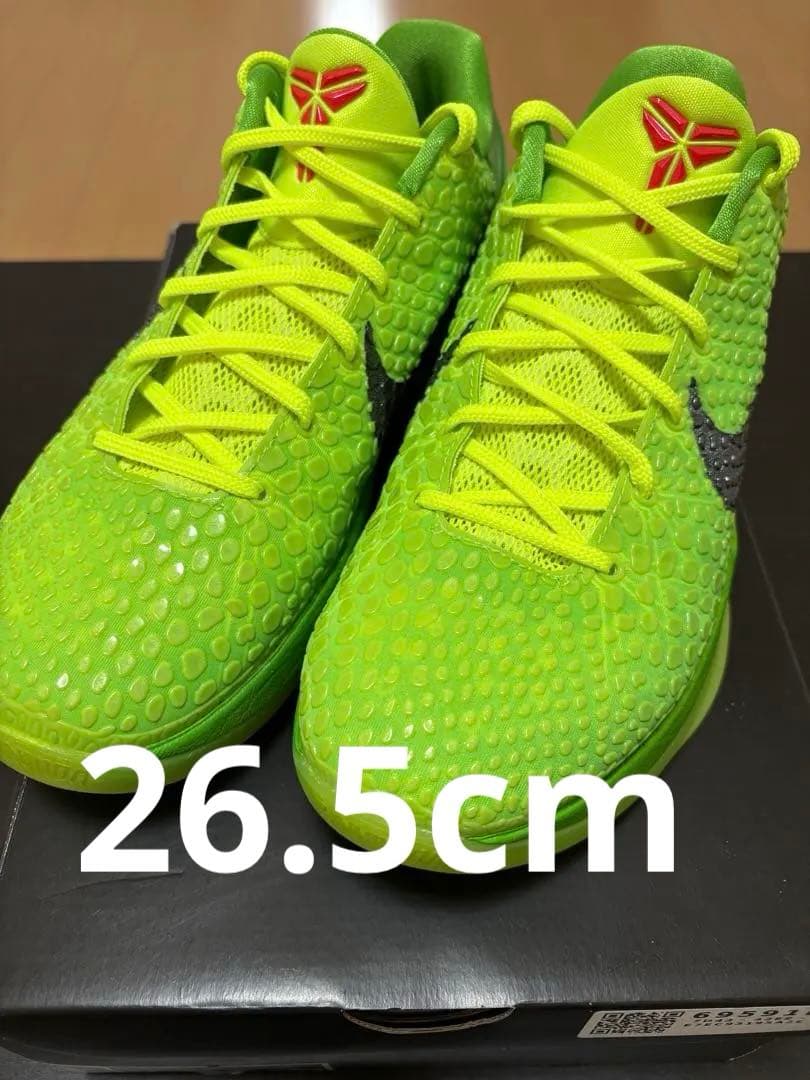 シューズ(男性用) Nike Kobe 6 Protro \"Grinch\" (2020)26.5cm