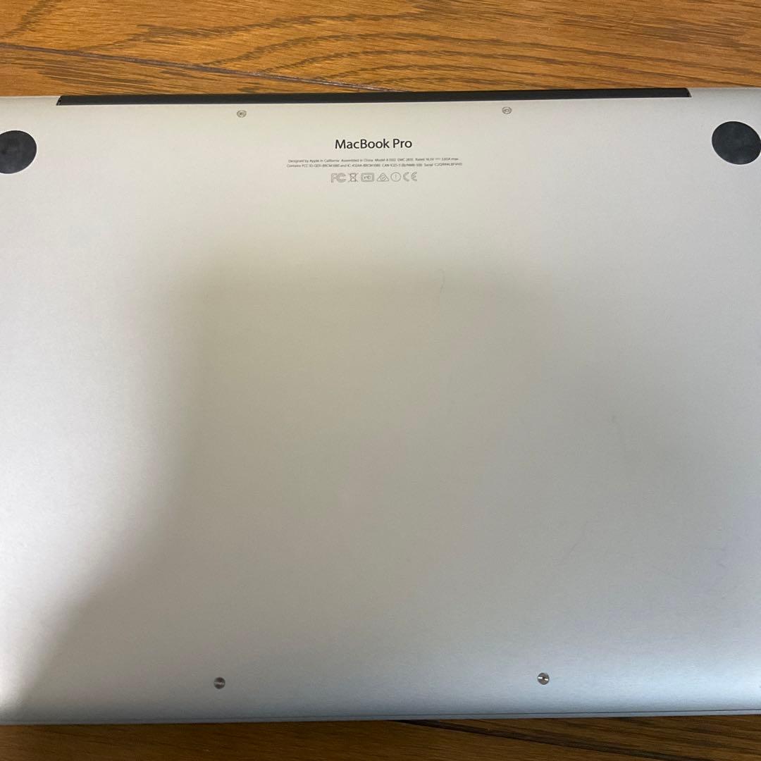 MacBook本体 13inch Macbook pro 2.7GHzIntel i5 Retina