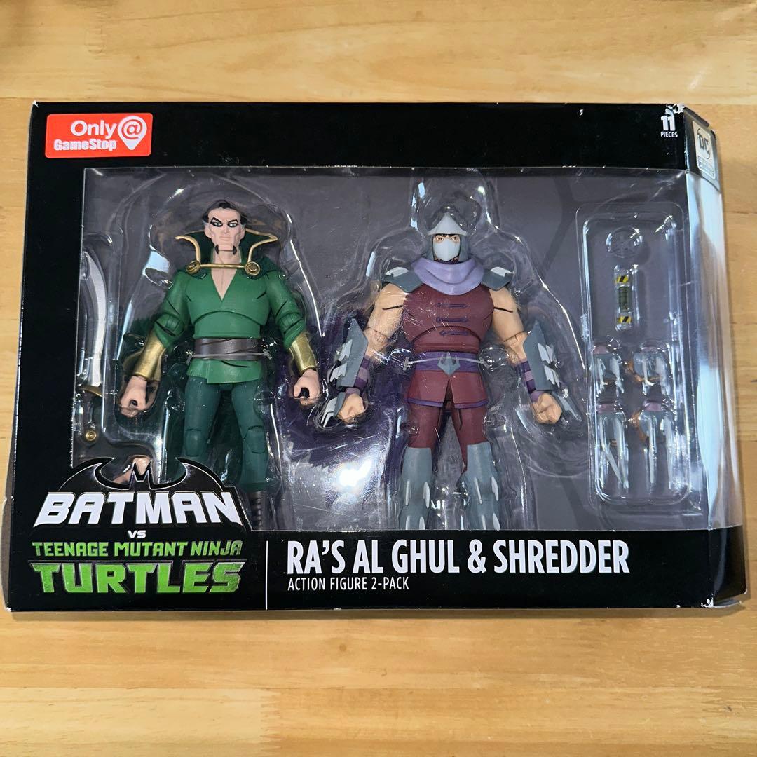 ゲームストップ限定 DCコレクティブルズ ラーズ・アル・グール & シュレッダー DCコミックス』【DCマルチバース】7インチ・アクションフィギュア