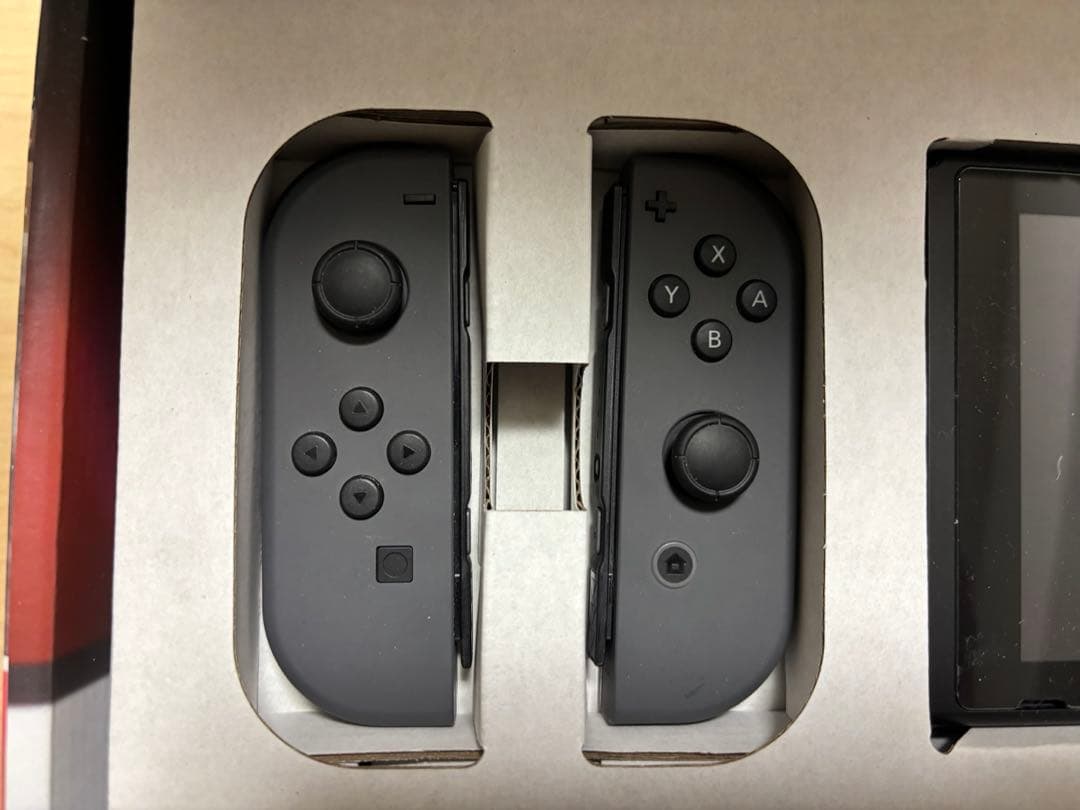 動作確認済み】Nintendo Switch 本体 HAC-001 グレー - メルカリ