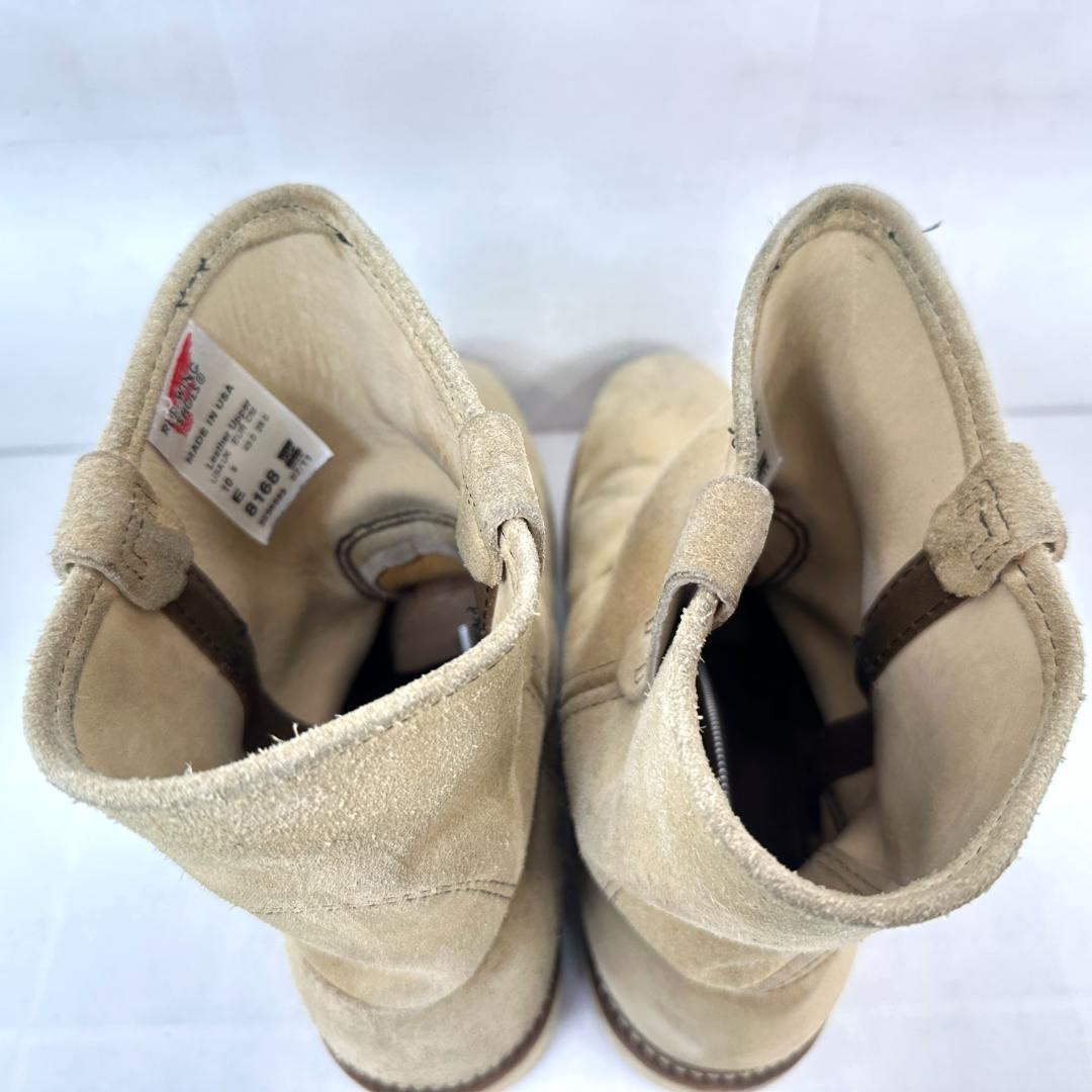 靴 REDWING 8168 11inch PECOS BOOTS \"Beige\"
