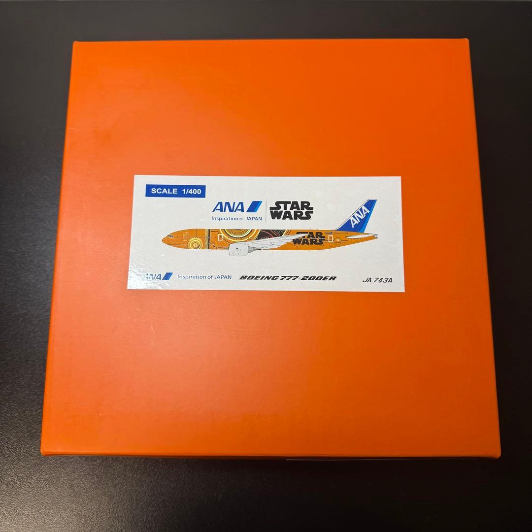 航空機・ヘリコプター JC WINGS 1/400 ANA STARWARS JA743A 1/400 B777-200ER ANA STAR WARS/スターウォーズ C-3PO JA743A JC