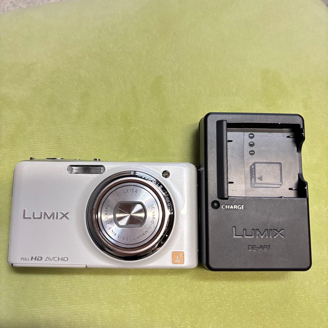 パナソニック DMC-FX77 ホワイト デジカメ ルミックス 動作確認済み Amazon | パナソニック デジタルカメラ LUMIX FX77 リリーホワイト DMC