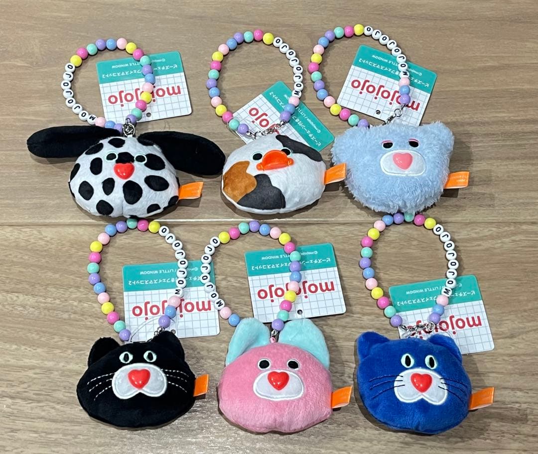 mojojojo ビーズチェーン付き フェイスマスコット2 全6個セット - メルカリ