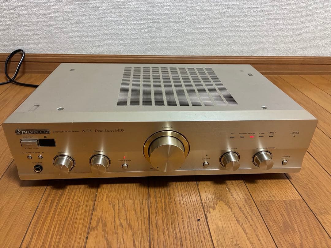 音出し＆動作確認OK パイオニアPioneer A-D3 ステレオアンプ動作 Yahoo!オークション -「パイオニア a-d3」の落札相場・落札価格