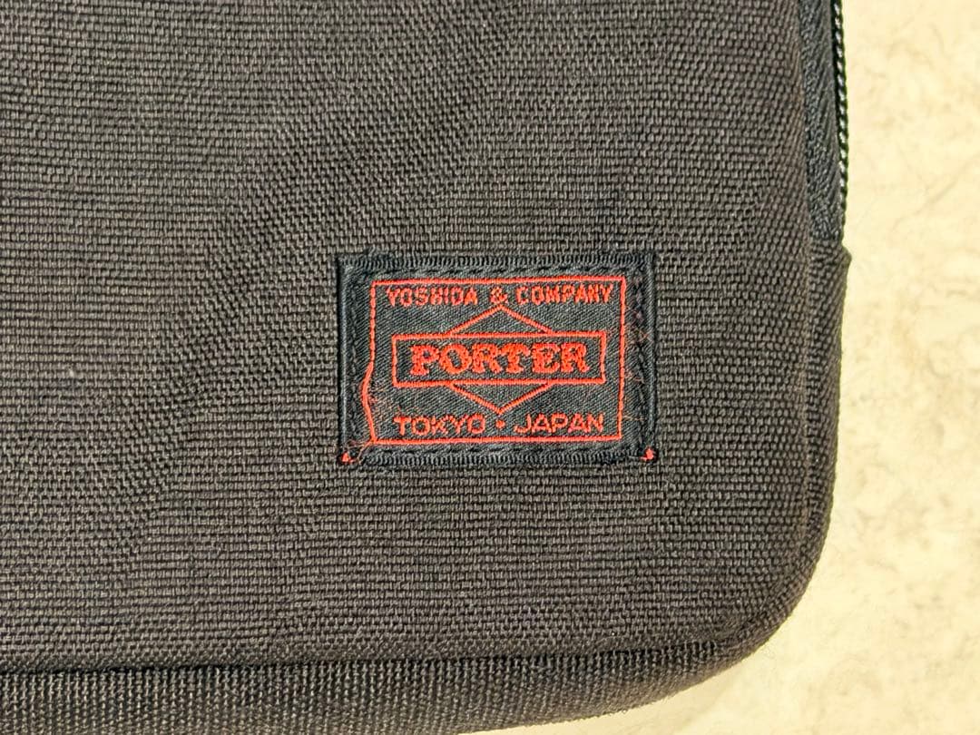 美品】ポーター SONY PCケース ドキュメントケース PORTER 赤タグ