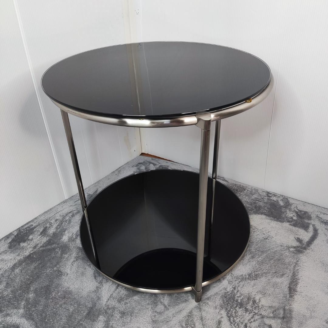 希少 IKEA STRIND キャスター無 サイドテーブル 黒 - メルカリ