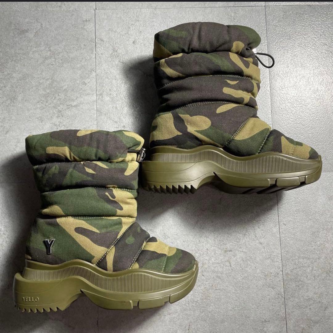 完売品YELLO G.I JANE SHORT BOOTS 迷彩柄　　L G.I JANE SHORT BOOTS YELLO - メルカリ