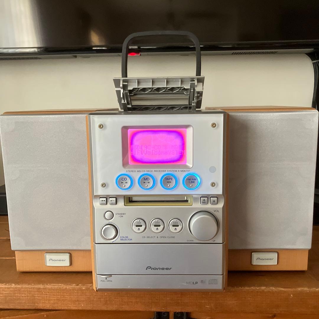 Pioneer パイオニア ミニコンポ XR-MDX737M - メルカリ