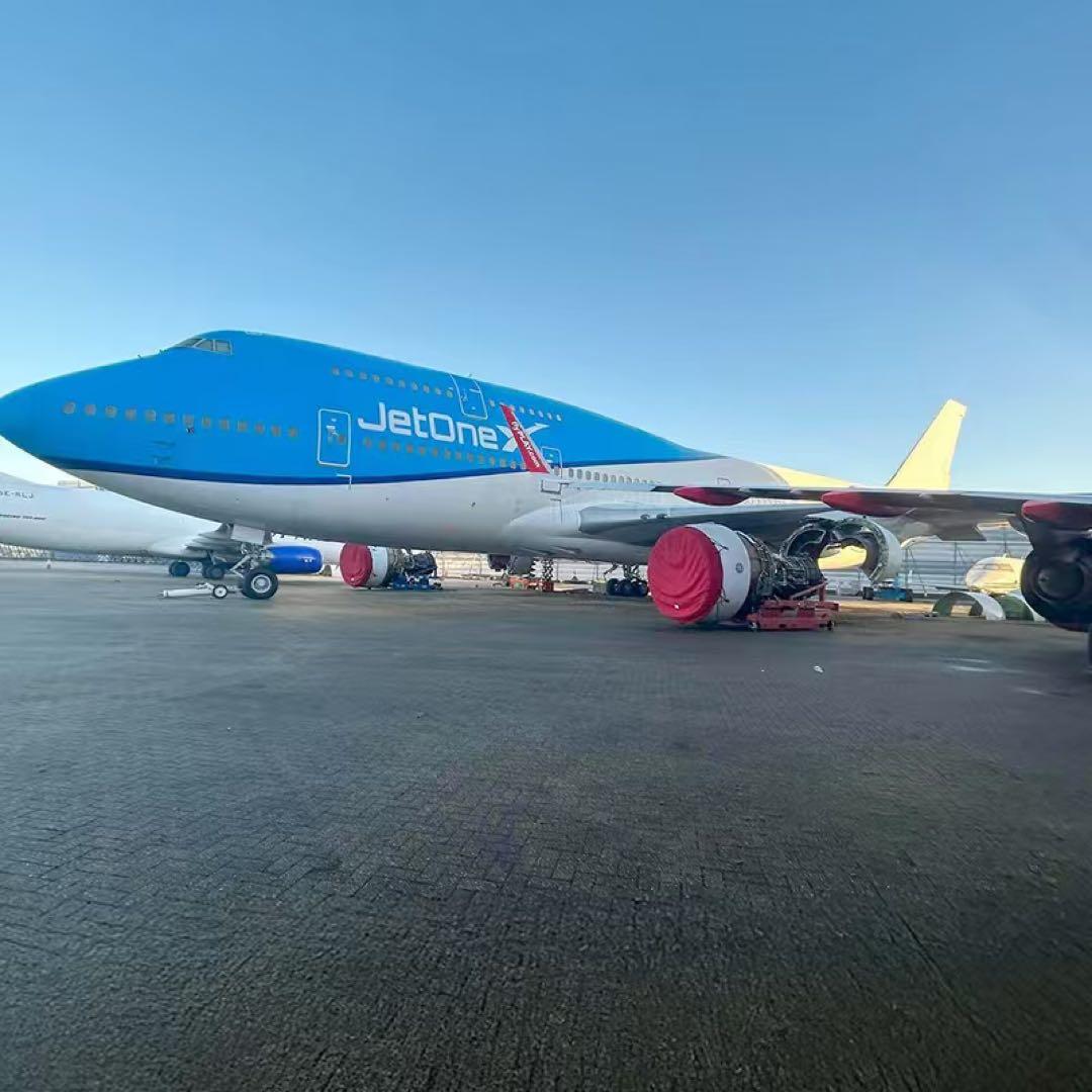 JetOneX Aviationtag B747-400M 元KLMオランダ航空の通販はau PAY