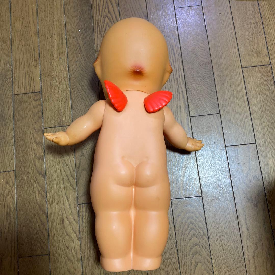特大】キューピー人形 55cm ソフビ 赤い羽 マヨネーズ 昭和レトロ