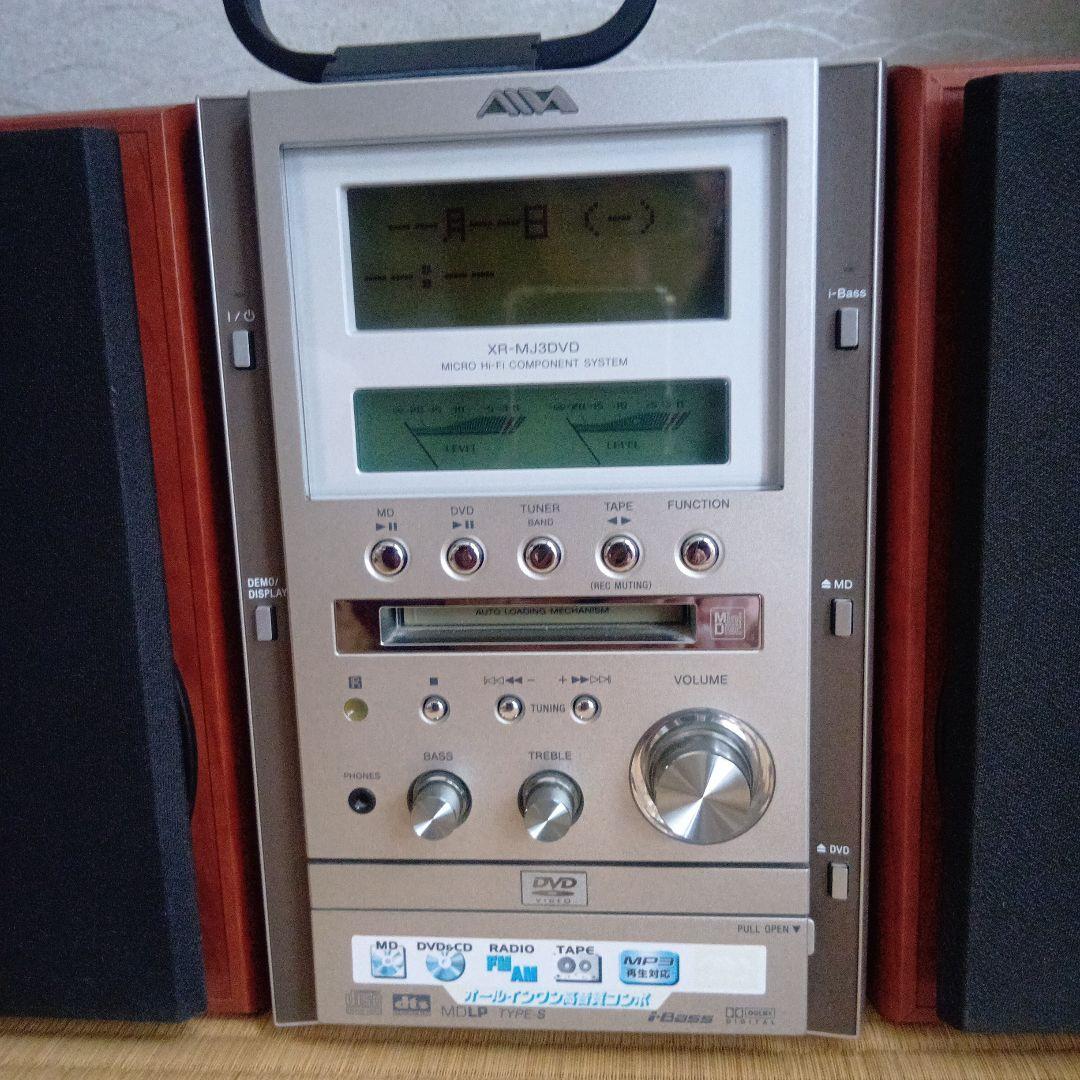 Aiwa XR-MJ3DVD コンポ【ジャンク品】 - メルカリ