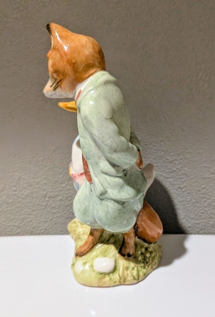 ピーターラビット ジマイマときつねの紳士 ロイヤルアルバート