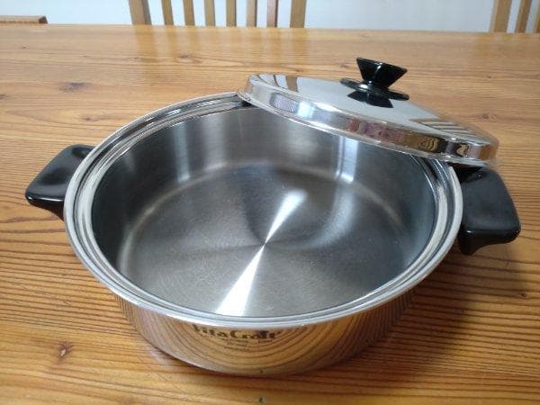 VitaCraft ステンレス両手鍋 蓋付き（まりん様専用） 蓋付き（まりん様