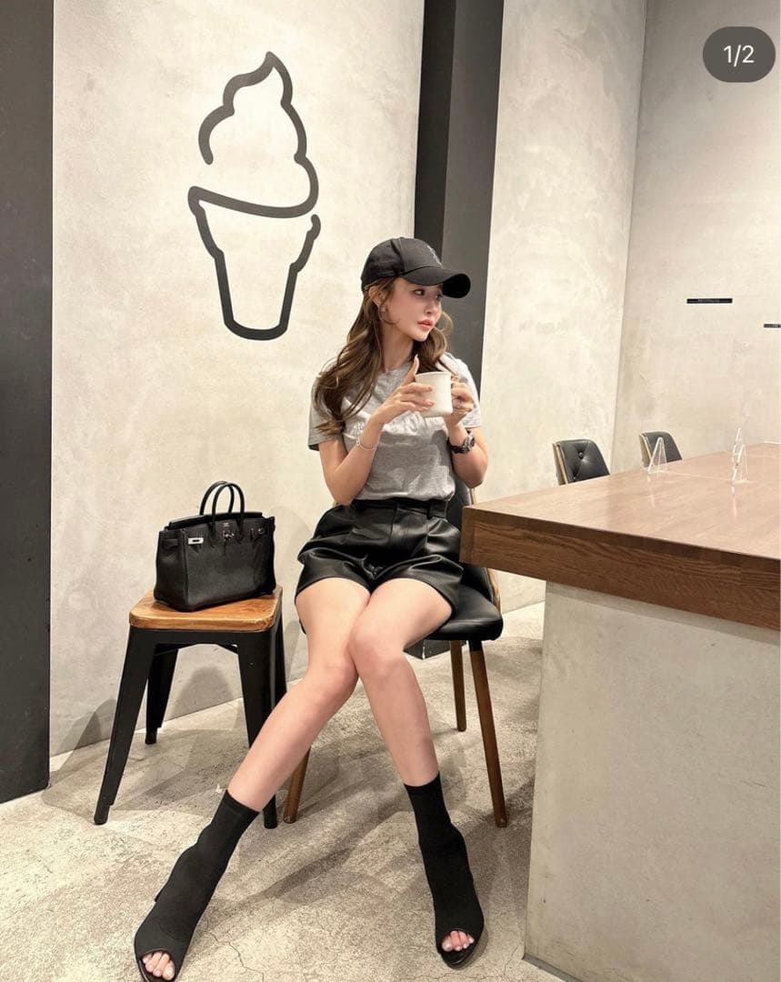 鈴木亜美さんプロデュース オープントゥブーツ - メルカリ