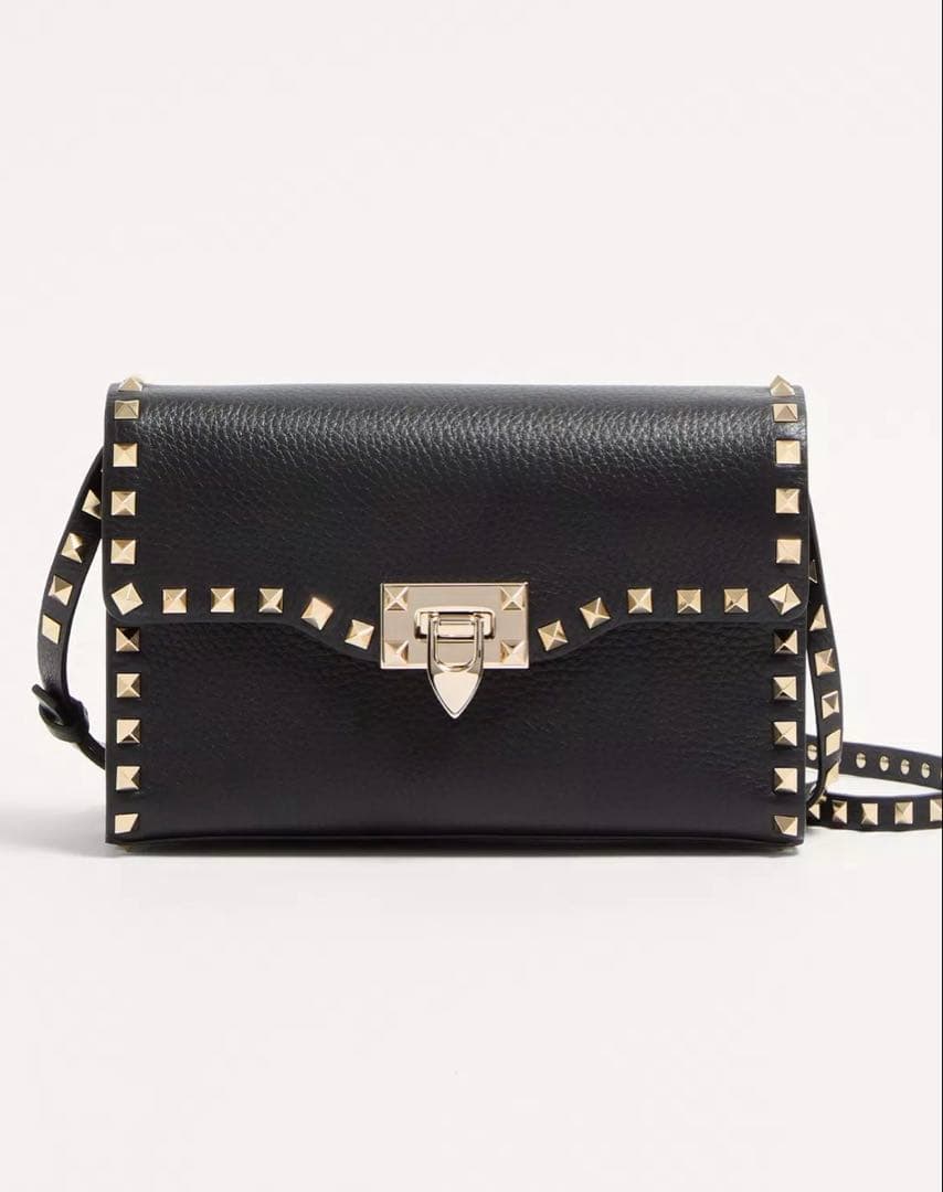 VALENTINO ロックスタッズ ショルダーバッグ【お値下げ可能】 VALENTINO ロックスタッズ ショルダーバック (VALENTINO/ショルダー